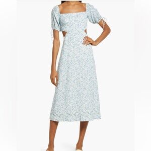 NWT Ever New Square Neck Cutout Dress, size 8